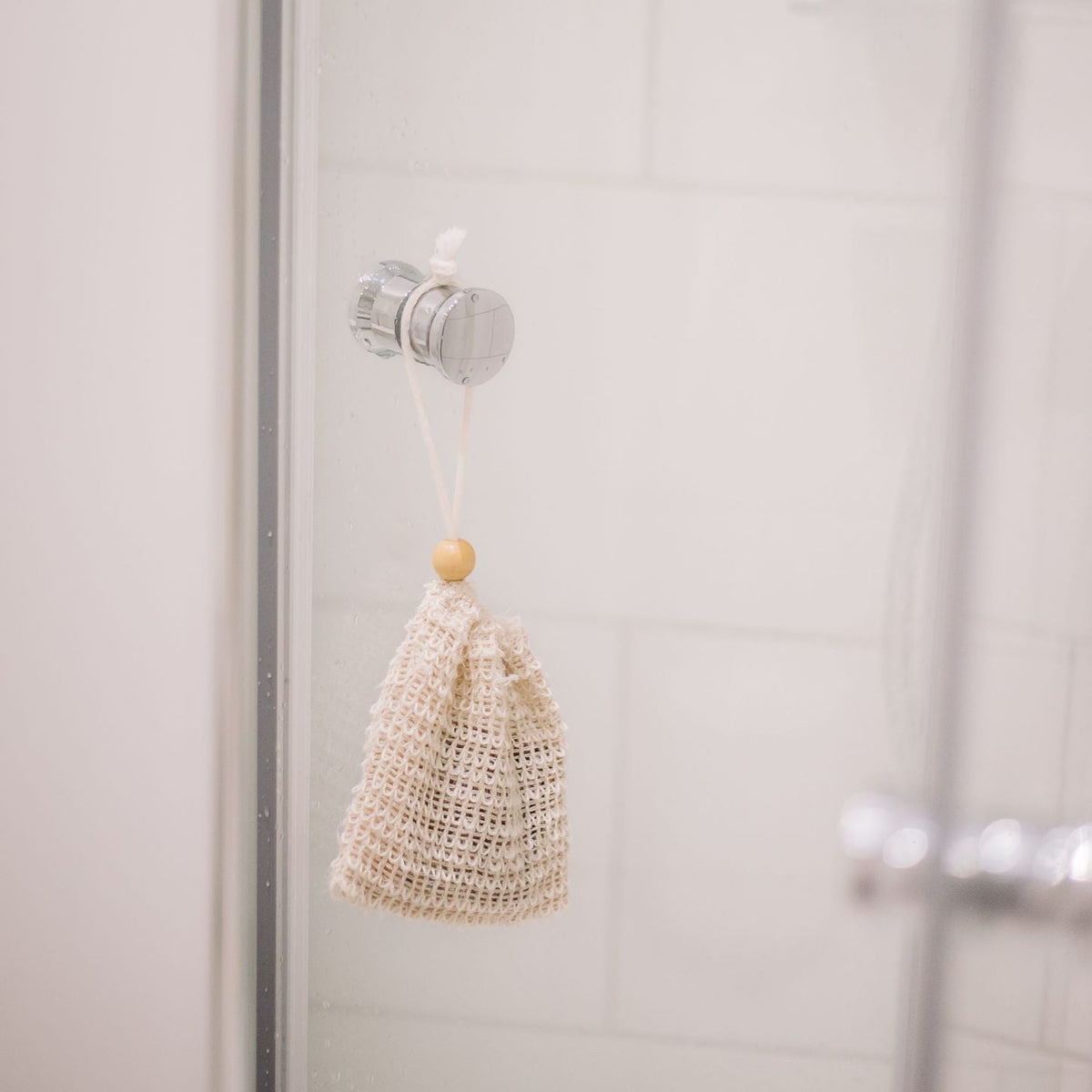 Sisal soap / shampoo bar bag
