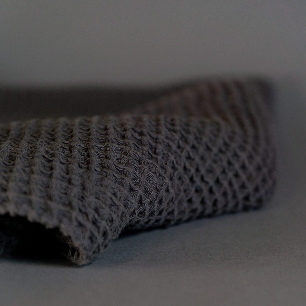 Waffle fabric towel for face and hands