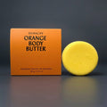 Orange & Vanilla Solid Body Butter Bar | Deeply Moisturizing & Waterless